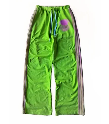 Peaceinwar Neon Skull Sweatpants (1)