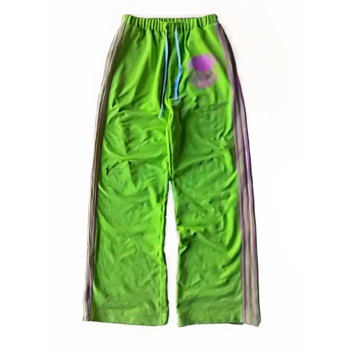 Peaceinwar Neon Skull Sweatpants (1)