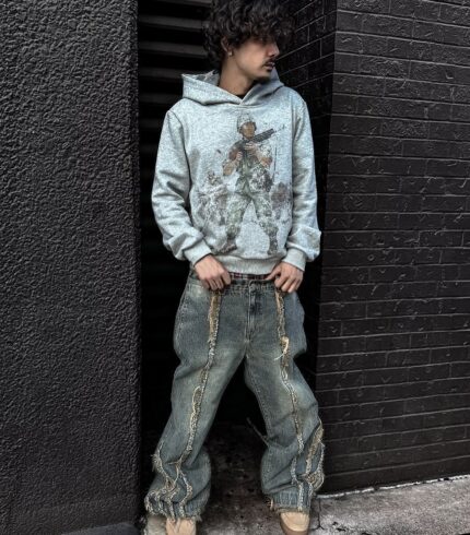 Peaceinwar Soldier Hoodie