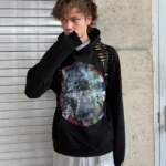 Peaceinwar Winter War Hoodie Black (2)
